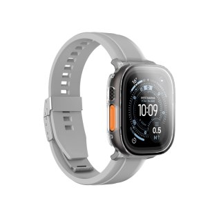 Szkło ochronne z etui na Apple Watch UItra 3 49 mm Radix - przezroczyste AmazingThing