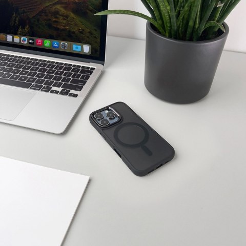 Etui pokrowiec na Samsung Galaxy S26 MagSafe Fashion Case - czarny HURTEL