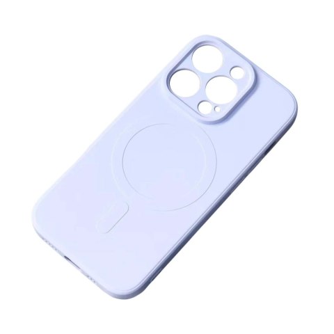 Etui pokrowiec na iPhone 16e Silicone Case z MagSafe - jasnoniebieski HURTEL