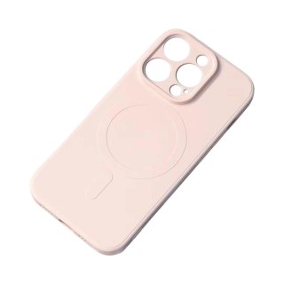 Etui pokrowiec na iPhone 16e Silicone Case z MagSafe - różowy HURTEL