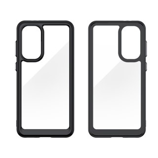 Etui pokrowiec z elastyczną ramką do Samsung Galaxy A36 Outer Space Case - czarny HURTEL