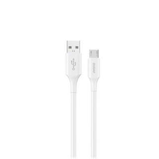 Kabel przewód USB-A - micro USB 6A 1.2 m - biały DUDAO