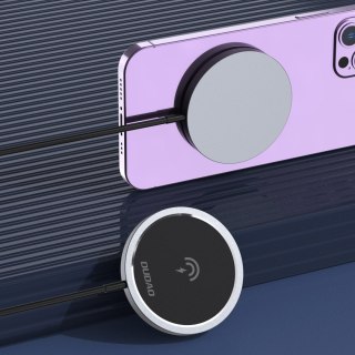 Ładowarka indukcyjna magnetyczna MagSafe 15W - czarna DUDAO