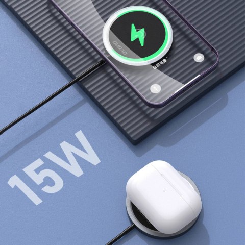 Ładowarka indukcyjna magnetyczna MagSafe 15W - czarna DUDAO