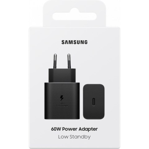 Ładowarka sieciowa Samsung USB-C 60W 3A - czarna SAMSUNG