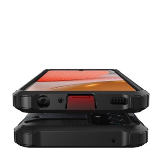 Pancerne hybrydowe etui pokrowiec na Samsung Galaxy A36 Hybrid Armor - srebrny HURTEL
