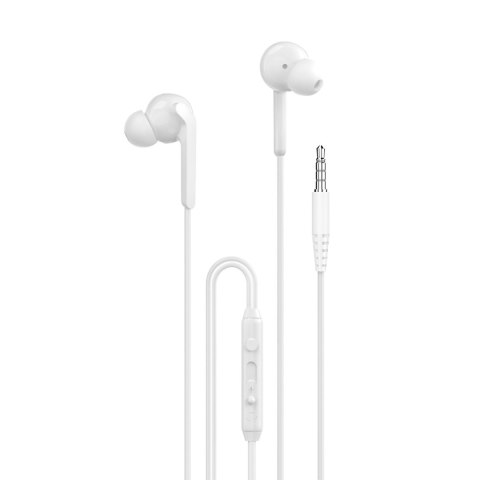 Słuchawki przewodowe dokanałowe X3+ USB-C - białe DUDAO