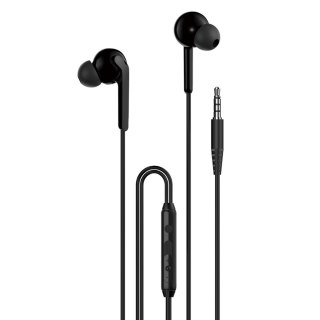 Słuchawki przewodowe dokanałowe X3+ USB-C - czarne DUDAO