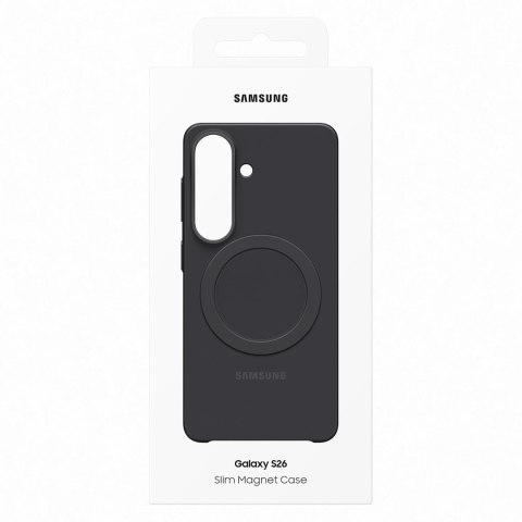 Etui pokrowiec na Samsung Galaxy S26 Samsung Slim Magnet Case MagSafe - czarne SAMSUNG