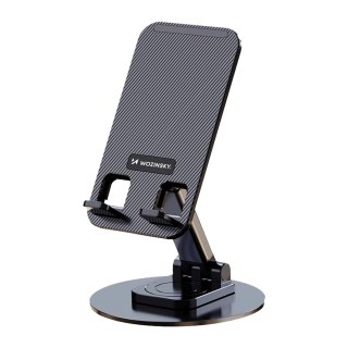 Podstawka stojak stabilny pod telefon tablet - czarny WOZINSKY