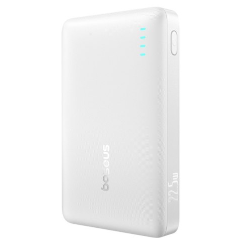 Powerbank 10000mAh 22.5W EnerFill FP21 USB-A USB-C z kablem USB-C - biały BASEUS