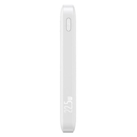 Powerbank 10000mAh 22.5W EnerFill FP21 USB-A USB-C z kablem USB-C - biały BASEUS