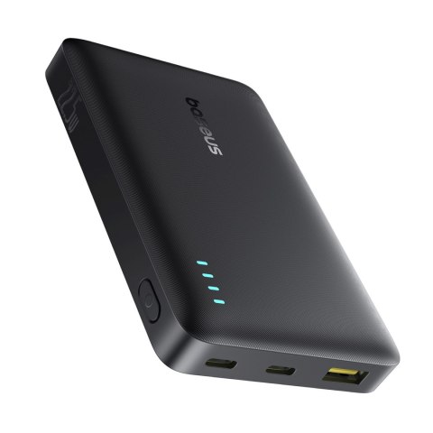 Powerbank 10000mAh 22.5W EnerFill FP21 USB-A USB-C z kablem USB-C - czarny BASEUS