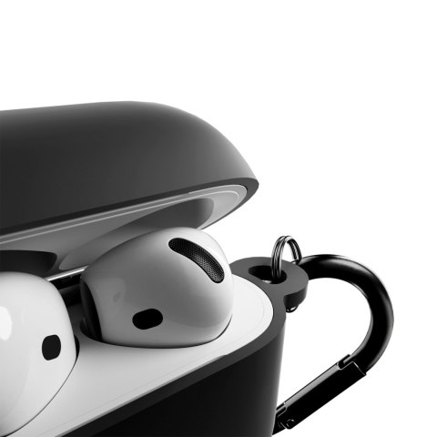 Etui pokrowiec na słuchawki AirPods 4 Icon - czarny PURO