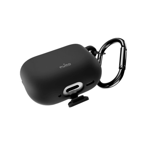 Etui pokrowiec na słuchawki AirPods 4 Icon - czarny PURO