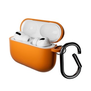 Etui pokrowiec na słuchawki AirPods Pro 3 Icon - pomarańczowy PURO