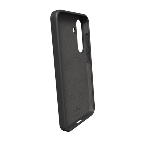 Etui silikonowe case do Samsung Galaxy S25 Icon Mag MagSafe - czarny PURO