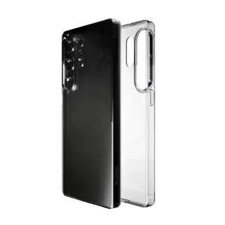 Etui silikonowe case do Samsung Galaxy S25 Ultra 03 Nude - przezroczysty PURO