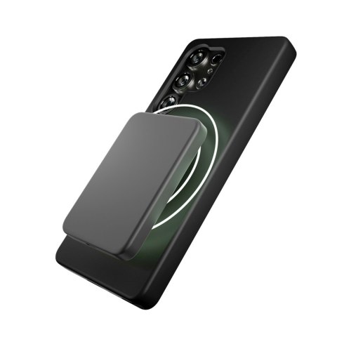 Etui silikonowe case do Samsung Galaxy S25 Ultra Icon Mag MagSafe - czarny PURO