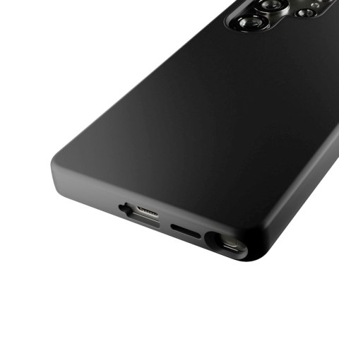 Etui silikonowe case do Samsung Galaxy S25 Ultra Icon Mag MagSafe - czarny PURO