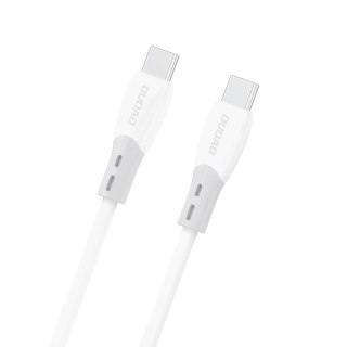 Kabel przewód z silikonowym oplotem USB-C L25SC 60W 2m - biały DUDAO