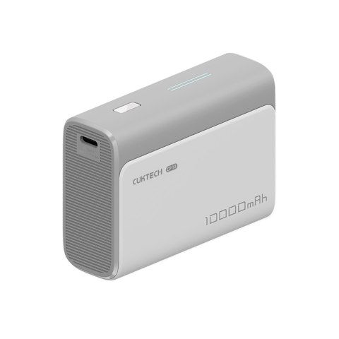Powerbank 10000mAh USB-A USB-C 30W - szary