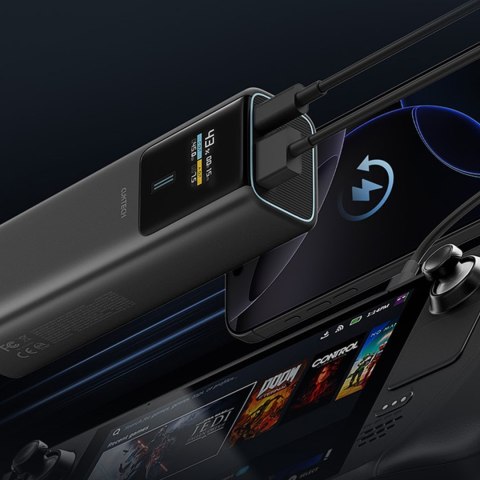 Powerbank 10000mAh USB-C USB-A 150W - czarny CUKTECH