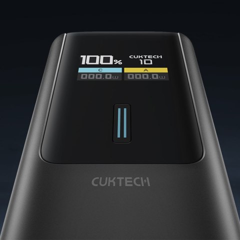Powerbank 10000mAh USB-C USB-A 150W - czarny CUKTECH