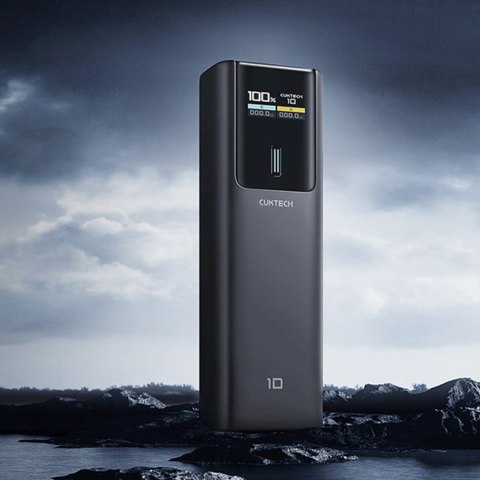 Powerbank 10000mAh USB-C USB-A 150W - czarny CUKTECH