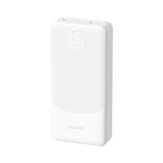 Powerbank 20000mAh USB-A K10Pro 2.4A - biały DUDAO