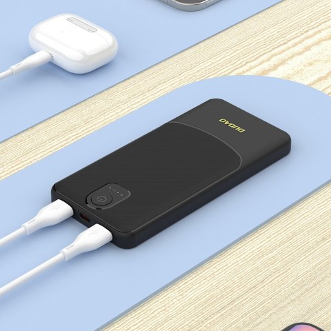Powerbank 20000mAh USB-A K10Pro 2.4A - czarny DUDAO