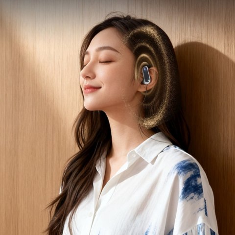Słuchawki bezprzewodowe z zausznikami U17Z Bluetooth OWS - czarne DUDAO