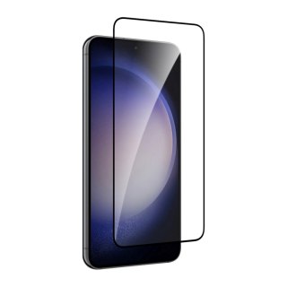 Szkło hartowane do Samsung Galaxy S25 S24 z czarną ramką Frame Tempered Glass PURO