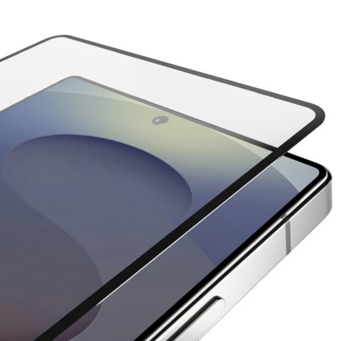Szkło hartowane do Samsung Galaxy S25 Ultra z czarną ramką Frame Tempered Glass PURO