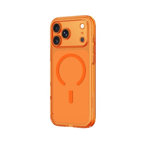 Etui pokrowiec na iPhone 17 Pro Minimal Mag Lens Case - pomarańczowy