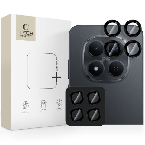 Osłona aparatu na Xiaomi Redmi Note 15 Pro 5G / 15 Pro+ Camring Fit+ - czarna Tech-Protect