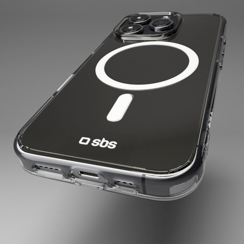 Etui do iPhone 16 Pro Max Extreme Mag D3O MagSafe - przezroczysty SBS