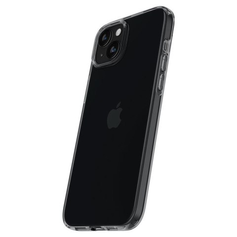 Etui pokrowiec na iPhone 15 Plus Crystal Flex - szaro przezroczysty SPIGEN