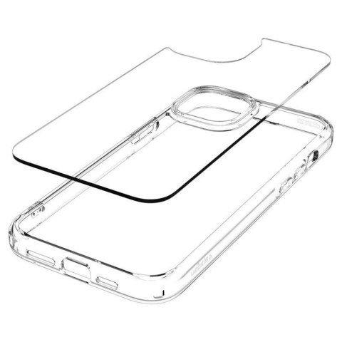 Etui pokrowiec na iPhone 15 Plus Crystal Hybrid - przezroczysty SPIGEN