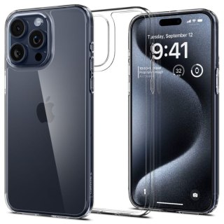 Etui pokrowiec na iPhone 15 Pro Airskin Hybrid - przezroczysty SPIGEN