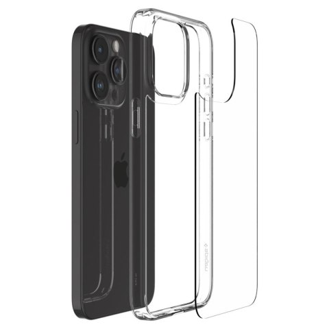 Etui pokrowiec na iPhone 15 Pro Airskin Hybrid - przezroczysty SPIGEN