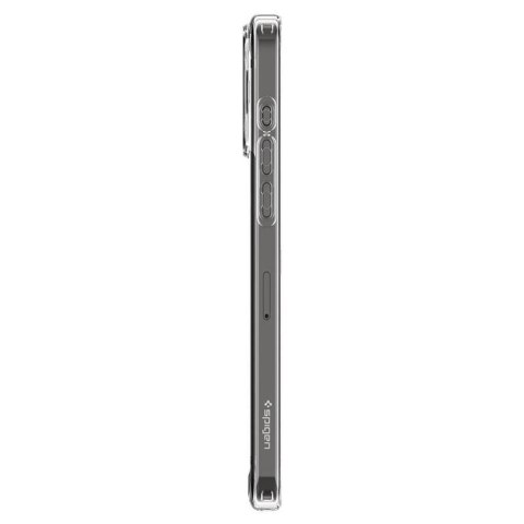 Etui pokrowiec na iPhone 15 Pro Crystal Hybrid - przezroczysty SPIGEN