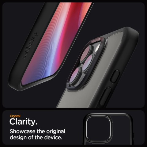 Etui pokrowiec na iPhone 16 Pro Max Ultra Hybrid - czarny mat SPIGEN