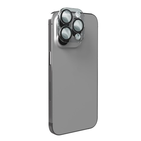 Szkło hartowane na wyspę aparatu do iPhone 14 Pro / 14 Pro Max D3O SBS