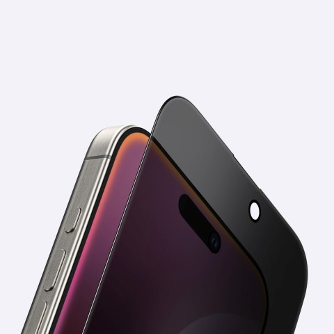 Szkło hartowane prywatyzujące do iPhone 16 Pro Radix Privacy Glass AmazingThing