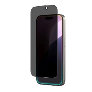 Szkło hartowane prywatyzujące do iPhone 16 Titan Privacy Glass AmazingThing