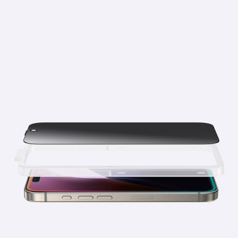 Szkło hartowane prywatyzujące do iPhone 16 Titan Privacy Glass AmazingThing