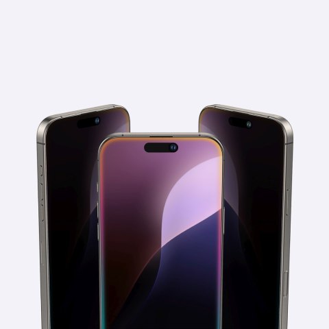 Szkło hartowane prywatyzujące do iPhone 16 Titan Privacy Glass AmazingThing