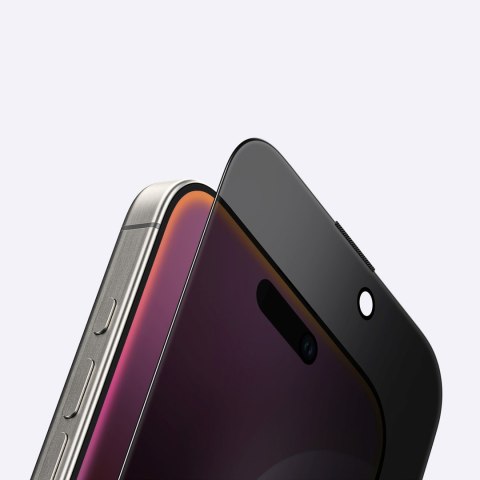 Szkło hartowane prywatyzujące do iPhone 16 Titan Privacy Glass AmazingThing