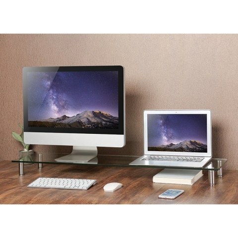 Stolik do monitora szklany blat, 1000mm LogiLink